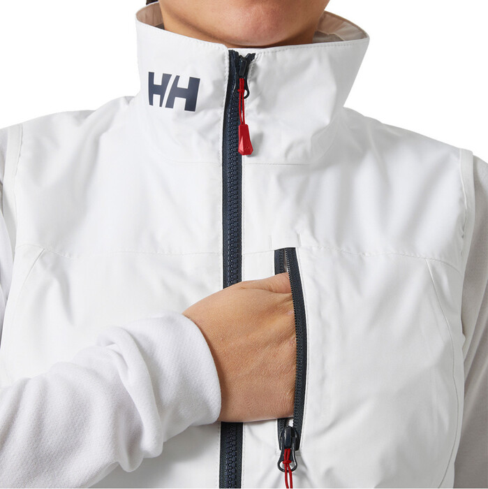 2024 Helly Hansen Mujer Crew Chaleco 2.0 34451 - White